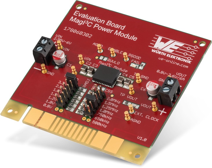 Evaluation Boards MagI³CVDRM Power Modules (MagI³C Series) Würth
